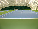 Trojanovice - portable surface for 2 courts