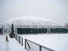 Bratislava - Herstellung und Montage der Vier-Hüllenhalle, Tennisbelag