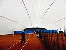 Pardubice - manufacture and assembly of a four-layer air dome