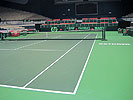 Davis Cup Ostrava 03/2011 - tenisový akrylátový povrch Ultracushion